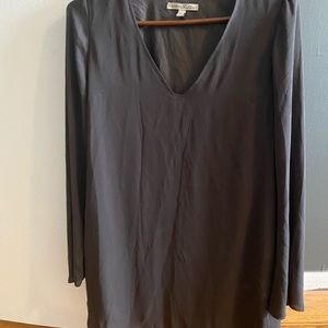 Express eleven mini dress size S in dark grey.